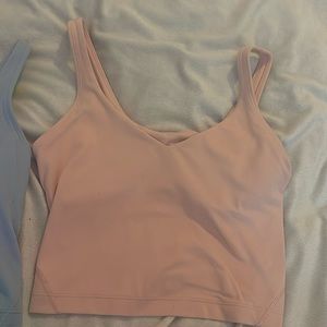 Align tanks only worn a couple times pink one is size 4